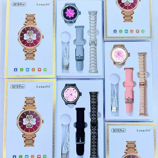 M10 Pro Ladies Smart Watch With Double Strap