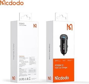 Mcdodo 30W PD Fast Car Charger
