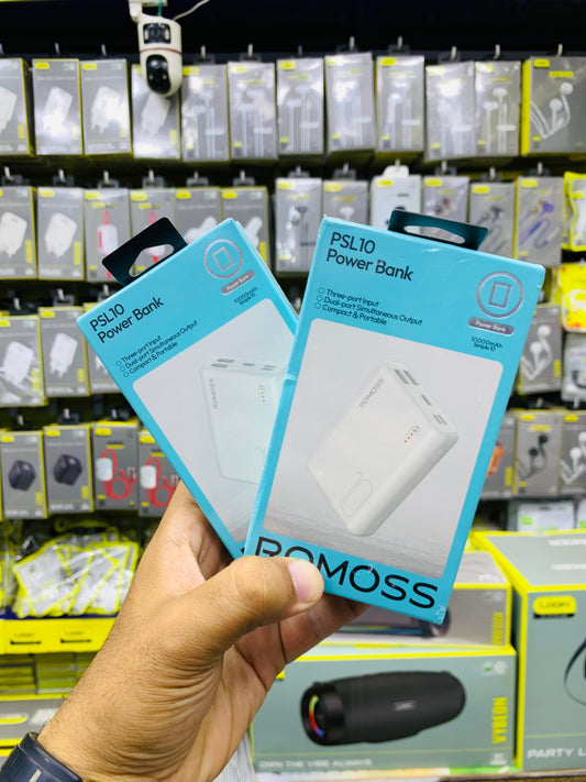 100% Original ROMOSS SW10 PF 22.5W 10000mAh Power Bank, 22.5W PD&QC Fast Charge Portable Charger