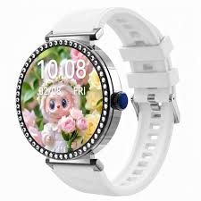 GT3 Mini Women Smart Watch Bluetooth Call Wireless Charging 1.27HD Fitness Tracker