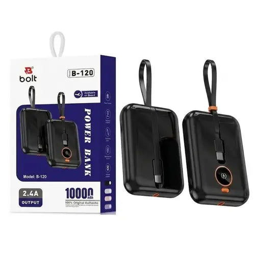 Bolt B-120 | 10000 mAh Mini Power Bank
